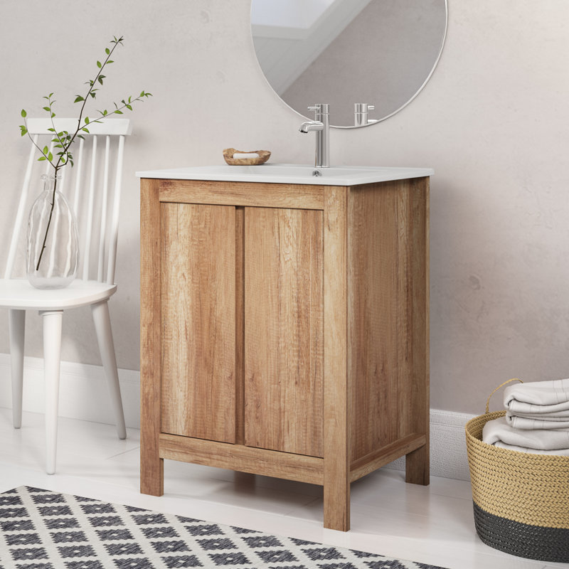 Zipcode Design Casandra 600mm Freestanding Vanity Unit & Reviews